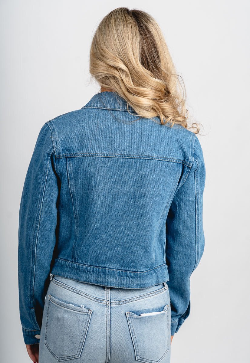 Denim jacket blue