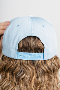 America pinstripe hat baby blue - Stylish hat - Trendy American Summer Fashion at Lush Fashion Lounge Boutique in Oklahoma