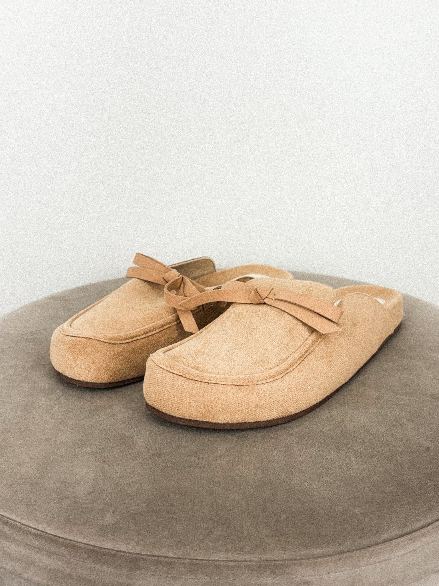 Stevie mule loafer almond - Cute Shoes - Trendy Shoes at Lush Fashion Lounge Boutique in Oklahoma City
