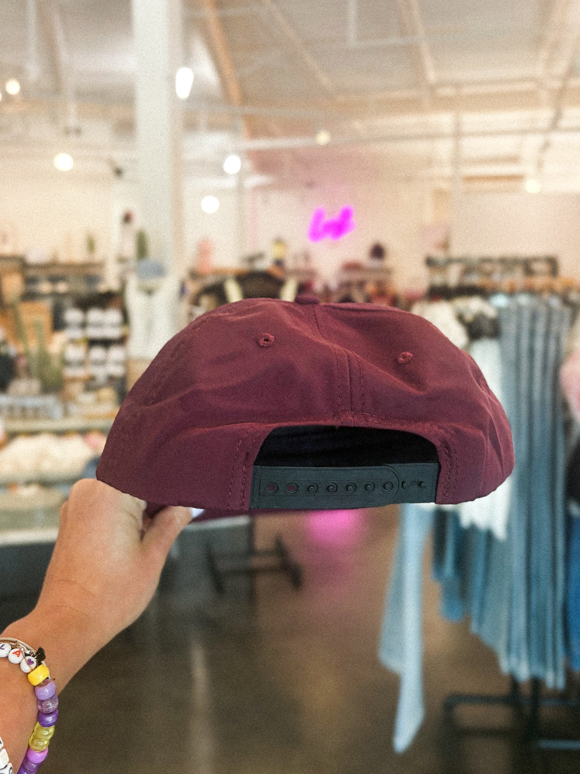 Oklahoma rose hat plum