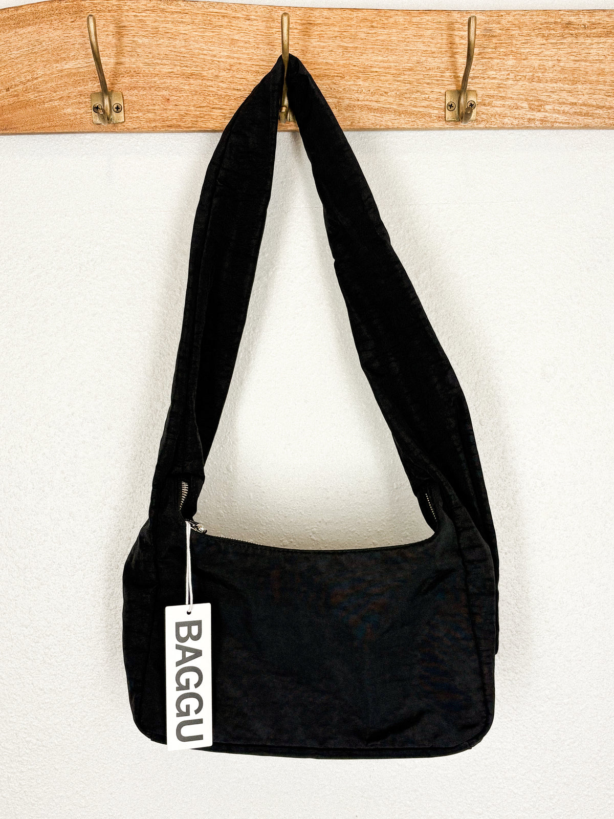 Baggu nylon meringue bag black - Trendy Bags at Lush Fashion Lounge Boutique in Oklahoma City