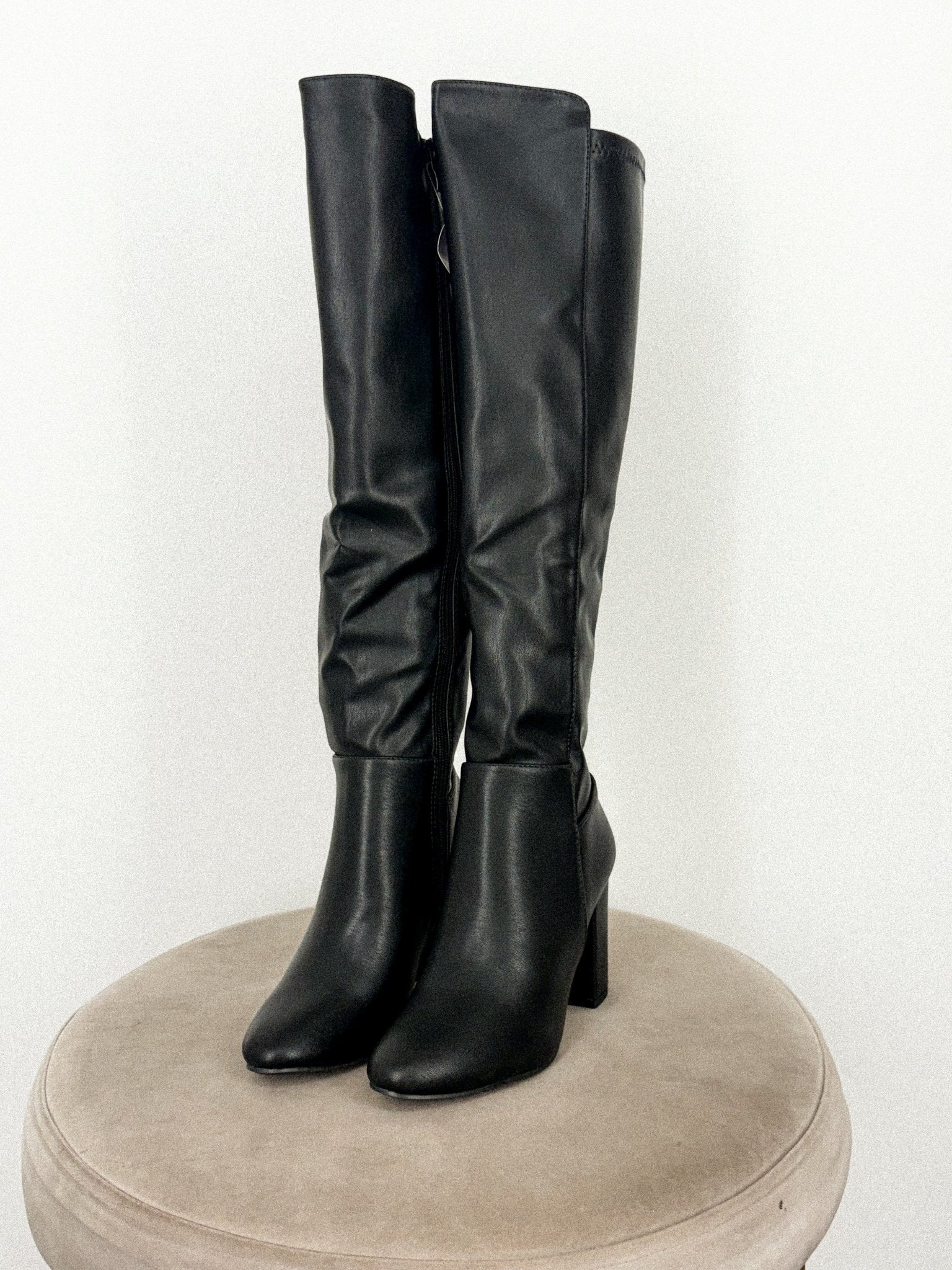 Whisky knee high boots black - Cute shoes - Trendy Shoes at Lush Fashion Lounge Boutique in Oklahoma City