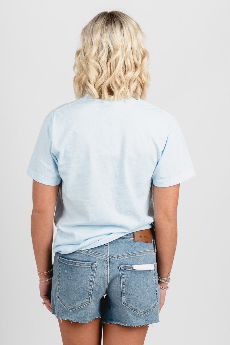 Party like it's 1776 comfort colors t-shirt light blue