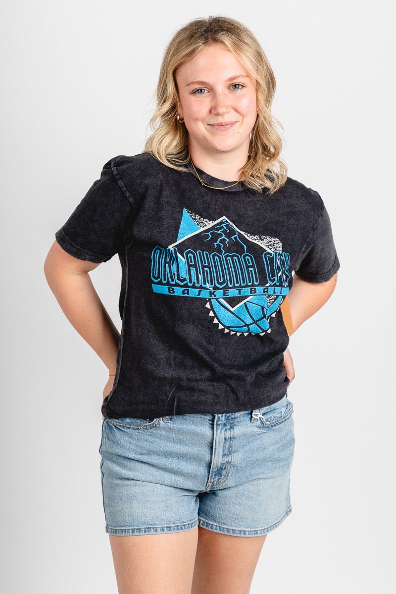 OKC abstract ball unisex t-shirt - Trendy OKC Apparel at Lush Fashion Lounge Boutique in Oklahoma City
