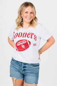 OU OU Sooners 1890 unisex t-shirt ash T-shirt | Lush Fashion Lounge Trendy Oklahoma University Sooners Apparel & Cute Gameday T-Shirts