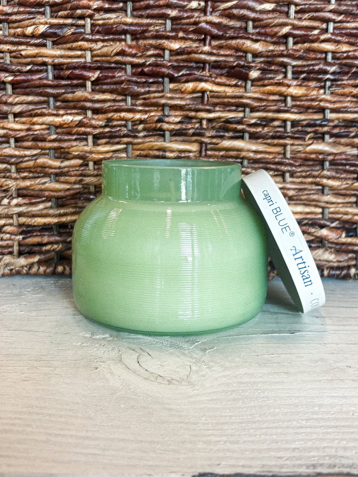 Capri Blue Caffè Capri Signature Candle coconut santal 19oz - Trendy Candles and Scents at Lush Fashion Lounge Boutique in Oklahoma City