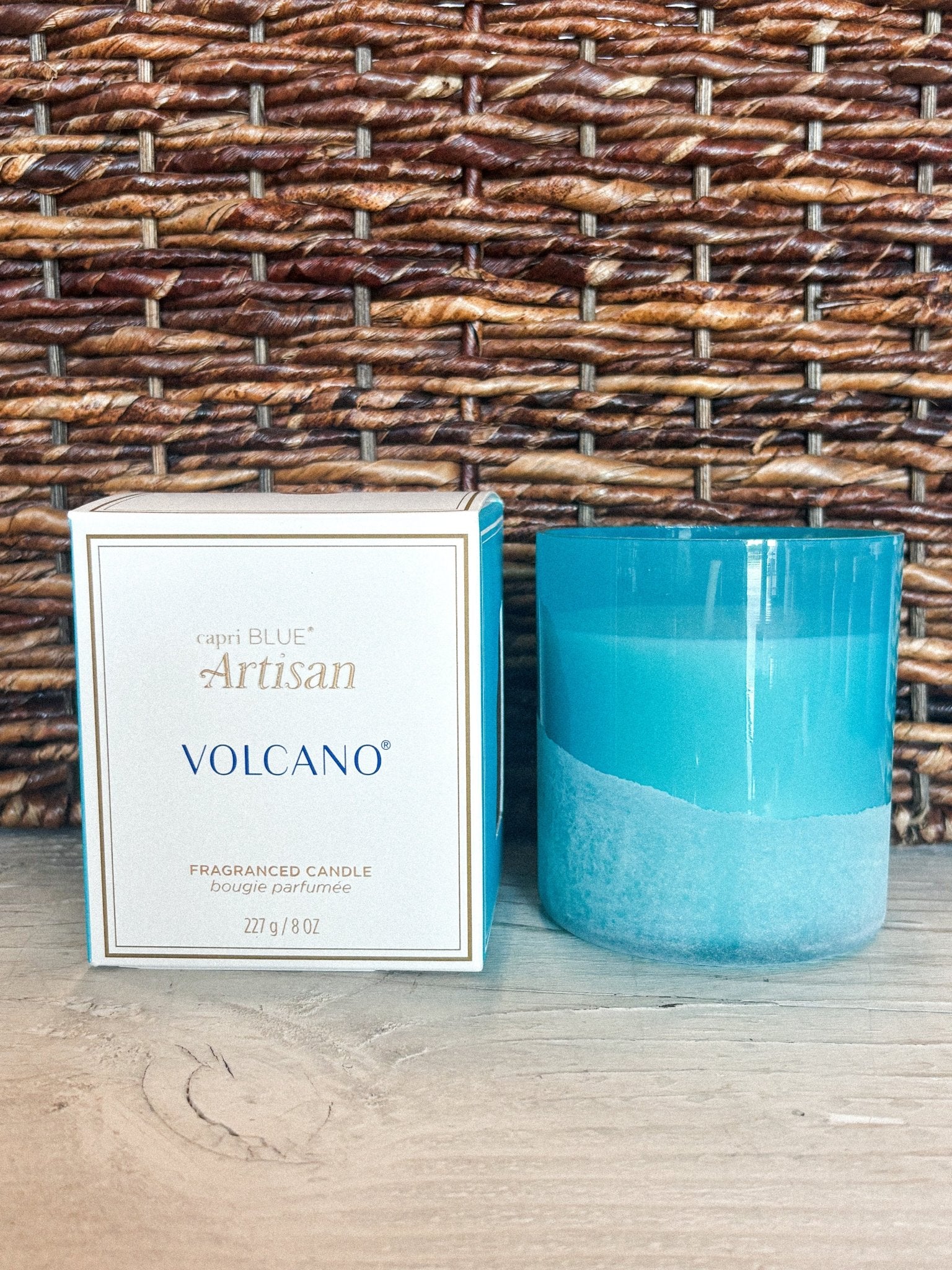 Capri Blue boxed tumbler candle volcano 8 oz