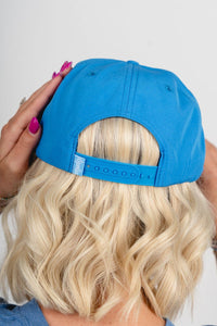OKC basketball bolt rope hat blue/white - Oklahoma City inspired graphic t-shirts at Lush Fashion Lounge Boutique in Oklahoma City