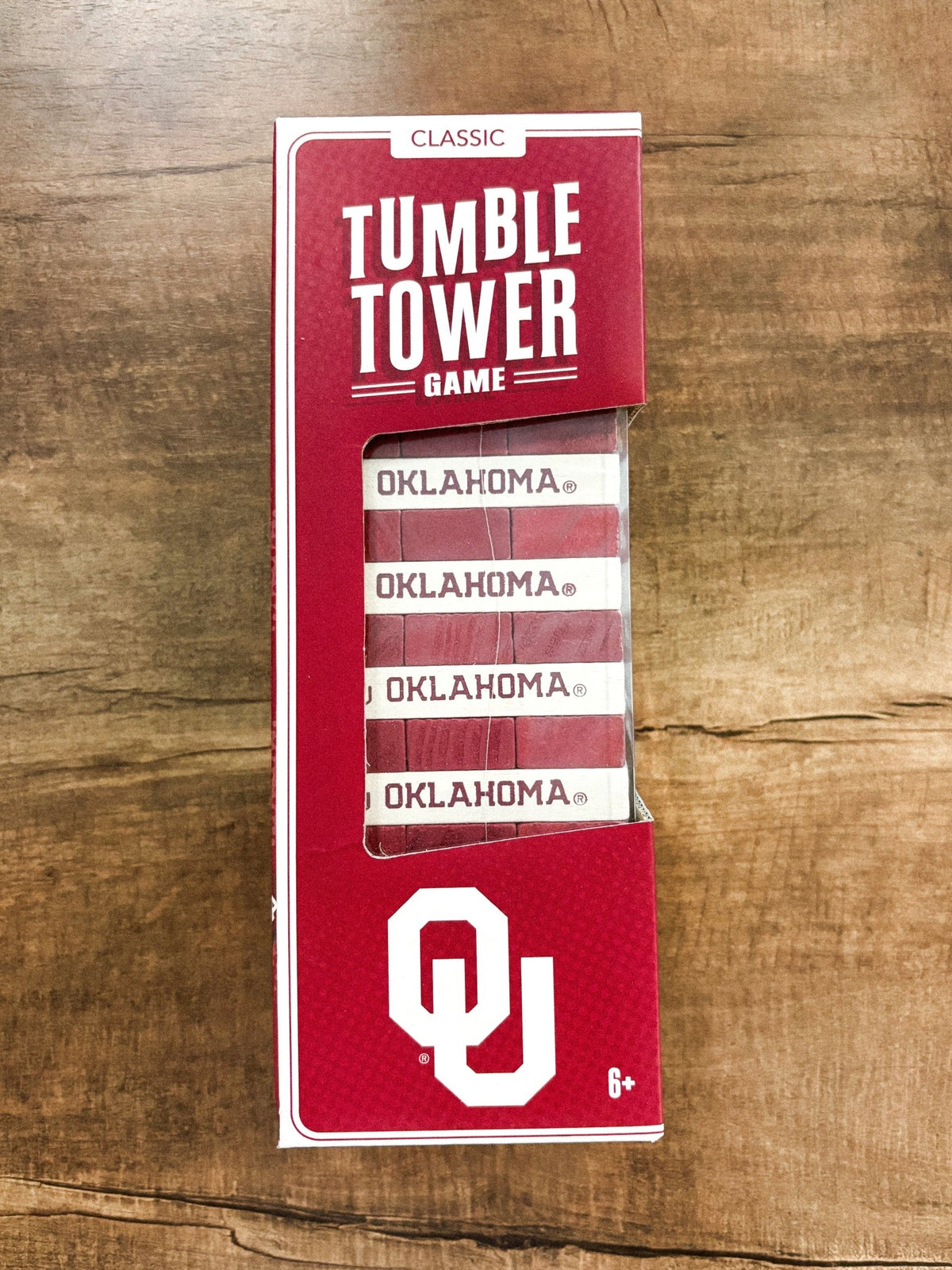 OU tumble tower game - Trendy Gifts at Lush Fashion Lounge Boutique in Oklahoma City