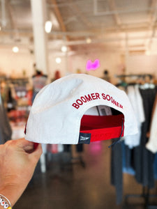 OU OU Oklahoma Sooners phipps hat white/crimson hat | Lush Fashion Lounge Trendy Oklahoma University Sooners Apparel & Cute Gameday T-Shirts
