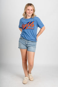 OKC diagonal stripe unisex t-shirt - Oklahoma City inspired graphic t-shirts at Lush Fashion Lounge Boutique in Oklahoma City