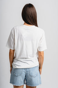 Oklahoma City basketball hoop t-shirt natural - Vintage OKC Basketball T-Shirts at Lush Fashion Lounge Boutique in Oklahoma City