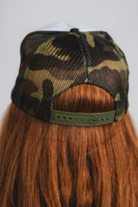 STATE two tone camo trucker hat - Trendy Gifts at Lush Fashion Lounge Boutique in Oklahoma City