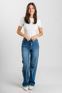 Flying Monkey 90's vintage loose jeans regard | Lush Fashion Lounge: boutique women's jeans, fashion jeans for women, affordable fashion jeans, cute boutique jeans