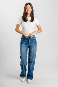 Flying Monkey 90's vintage loose jeans regard | Lush Fashion Lounge: boutique women's jeans, fashion jeans for women, affordable fashion jeans, cute boutique jeans