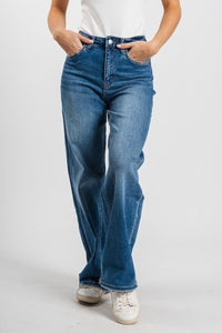 Flying Monkey 90's vintage loose jeans regard | Lush Fashion Lounge: boutique women's jeans, fashion jeans for women, affordable fashion jeans, cute boutique jeans