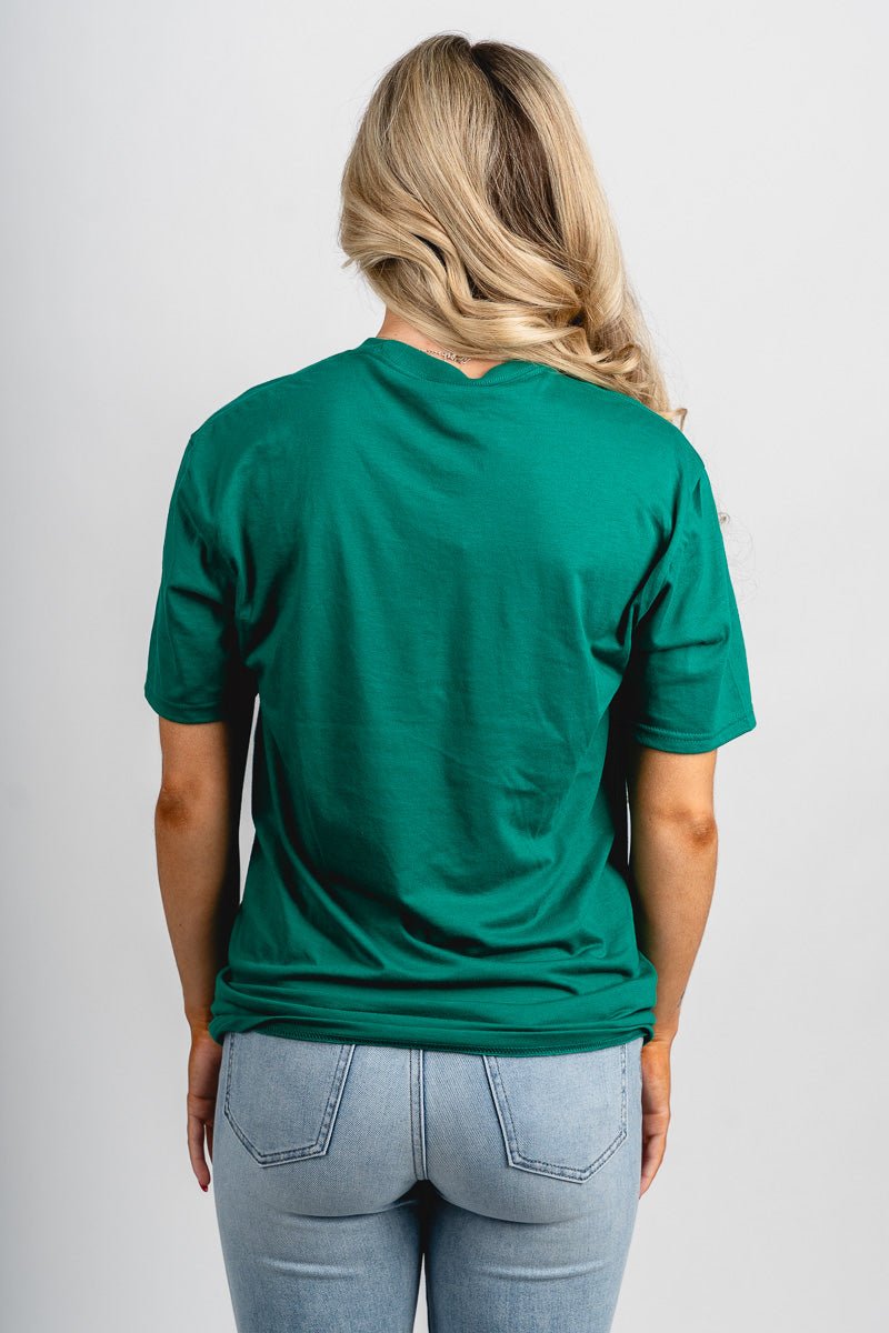 I can put it on my own tab unisex t-shirt green