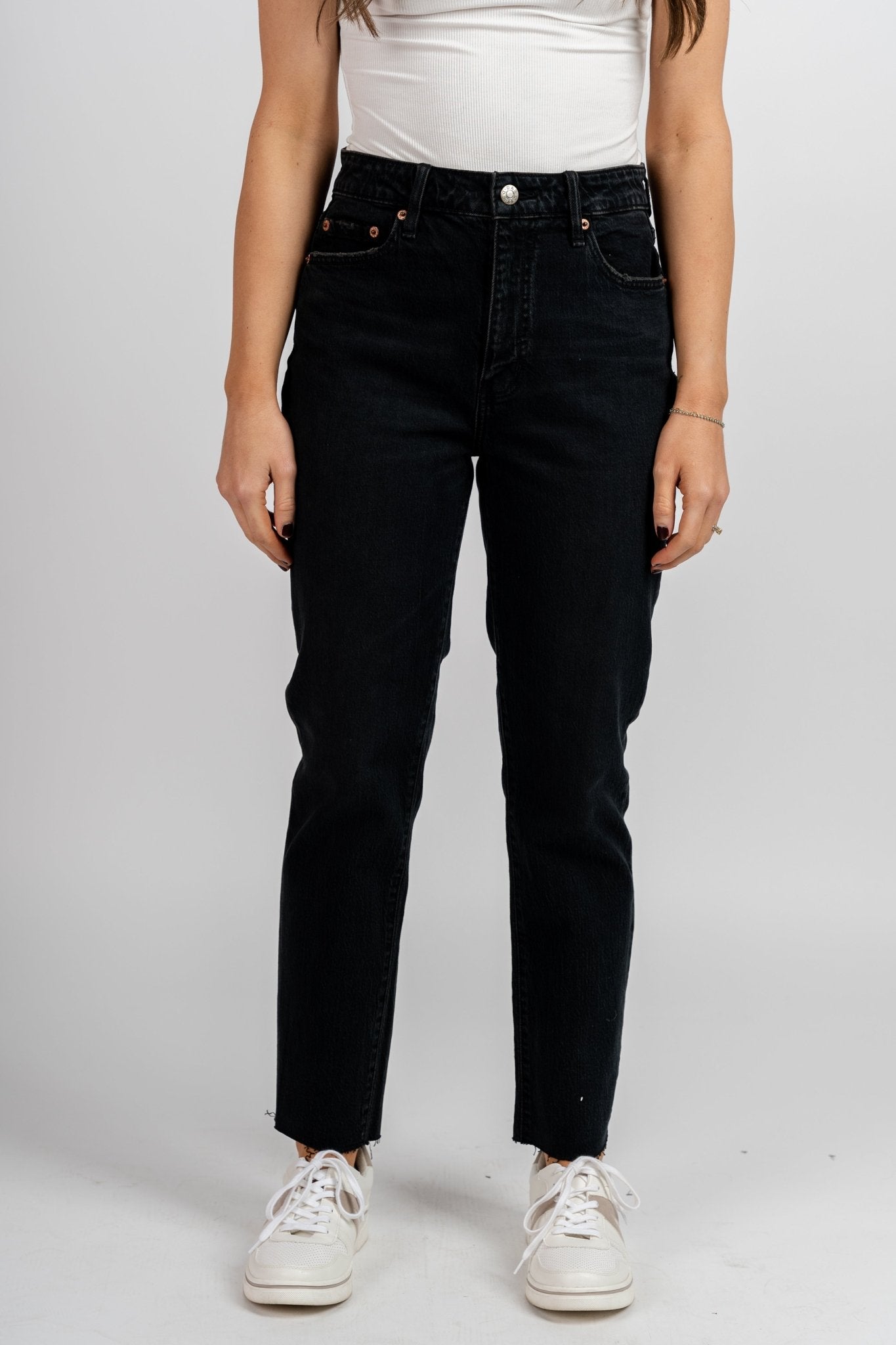 Daze denim daily driver high rise jeans inked | Lush Fashion Lounge: boutique women's jeans, fashion jeans for women, affordable fashion jeans, cute boutique jeans