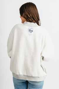 OU OU Sooners tall boy reversible mock neck sweatshirt Sweatshirt | Lush Fashion Lounge Trendy Oklahoma University Sooners Apparel & Cute Gameday T-Shirts