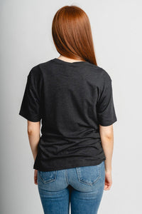 OU OU Sooners hard to kill unisex t-shirt black T-shirt | Lush Fashion Lounge Trendy Oklahoma University Sooners Apparel & Cute Gameday T-Shirts