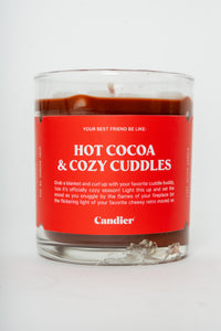 Coco and cuddles Candier 9 oz candle - Trendy Candles and Scents at Lush Fashion Lounge Boutique in Oklahoma City