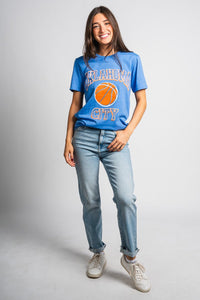 OKC basketball wonka unisex t-shirt blue - Oklahoma City inspired graphic t-shirts at Lush Fashion Lounge Boutique in Oklahoma City