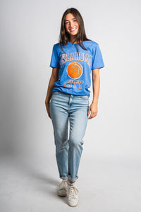 OKC basketball wonka unisex t-shirt blue - Trendy OKC Thunder T-Shirts at Lush Fashion Lounge Boutique in Oklahoma City