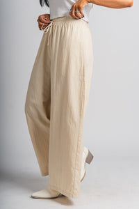 Wide leg pants beige | Lush Fashion Lounge: women's boutique pants, boutique women's pants, affordable boutique pants, women's fashion pants