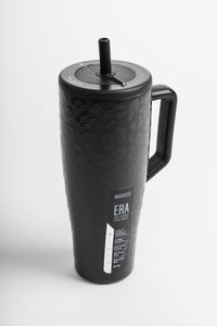 BruMate Era 40oz tumbler mug onyx leopard - BruMate Drinkware, Tumblers and Insulated Can Coolers at Lush Fashion Lounge Trendy Boutique in Oklahoma City