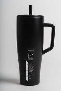 BruMate Era 40oz tumbler mug matte black - BruMate Drinkware, Tumblers and Insulated Can Coolers at Lush Fashion Lounge Trendy Boutique in Oklahoma City