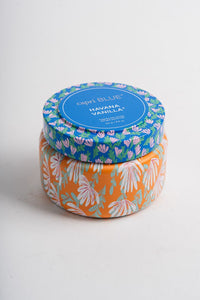 Capri Blue pattern play candle Havana vanilla 8oz - Trendy Candles and Scents at Lush Fashion Lounge Boutique in Oklahoma City