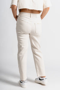 Hidden Tracey high rise crop straight jeans sea salt | Lush Fashion Lounge: boutique women's jeans, fashion jeans for women, affordable fashion jeans, cute boutique jeans