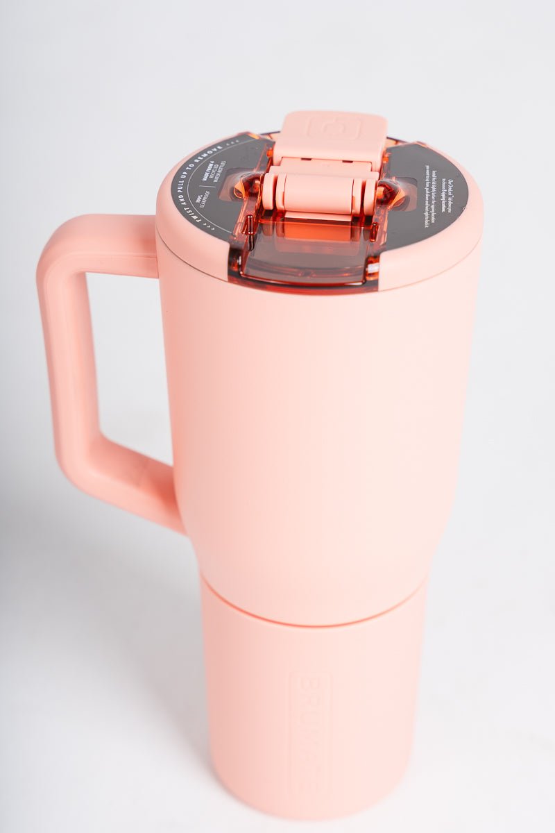 BruMate Muv 35oz tumbler mug guava - BruMate Drinkware, Tumblers and Insulated Can Coolers at Lush Fashion Lounge Trendy Boutique in Oklahoma City
