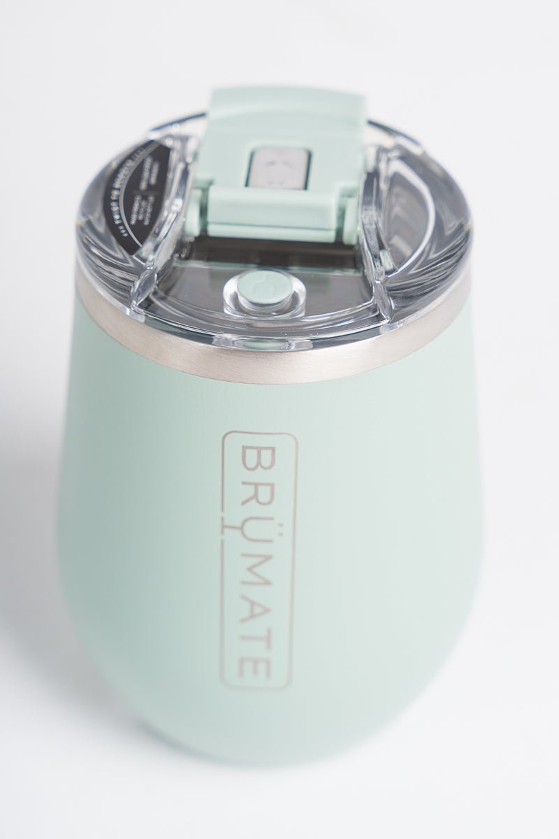BruMate uncork'd xl wine tumbler sage - BruMate Drinkware, Tumblers and Insulated Can Coolers at Lush Fashion Lounge Trendy Boutique in Oklahoma City