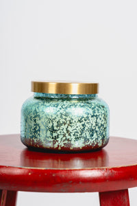 Capri Blue Opaline signature Volcano scent 19 oz candle aqua - Trendy Candles and Scents at Lush Fashion Lounge Boutique in Oklahoma City