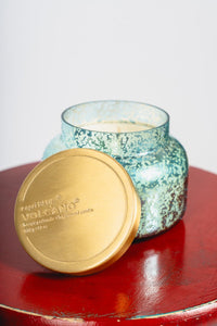 Capri Blue Opaline signature Volcano scent 19 oz candle aqua - Trendy Candles and Scents at Lush Fashion Lounge Boutique in Oklahoma City