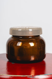 Capri Blue Autumn Glow signature Chestnut Embers scent 19 oz candle bronze - Trendy Candles and Scents at Lush Fashion Lounge Boutique in Oklahoma City