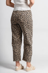 Vervet high rise leopard barrel jeans | Lush Fashion Lounge: boutique women's jeans, fashion jeans for women, affordable fashion jeans, cute boutique jeans