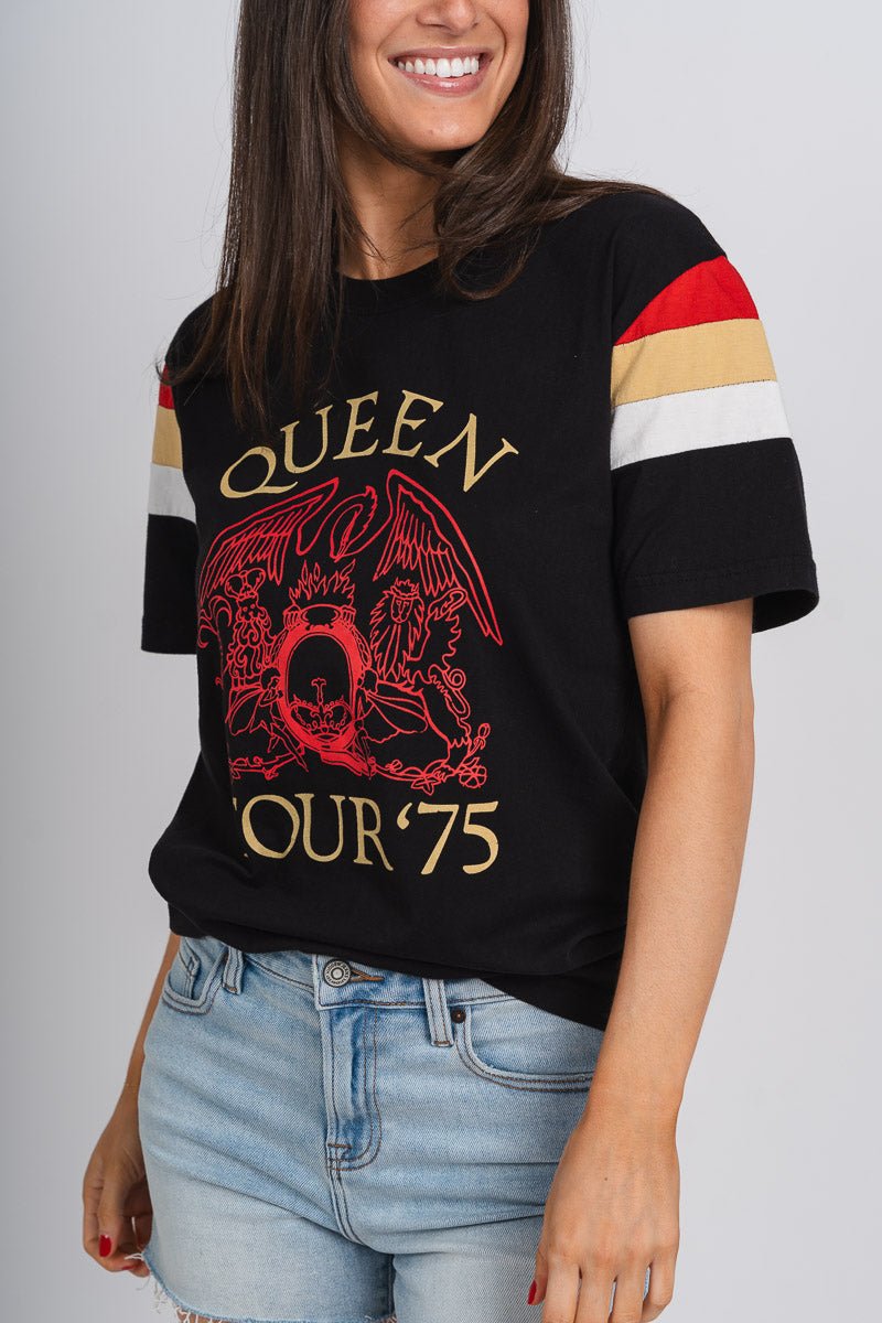 Queen sunset t-shirt black