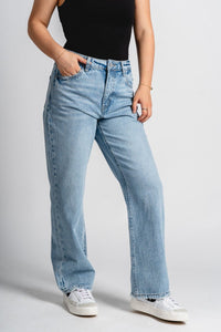 Lovervet 90s ankle dad jeans entertaining | Lush Fashion Lounge: boutique women's jeans, fashion jeans for women, affordable fashion jeans, cute boutique jeans