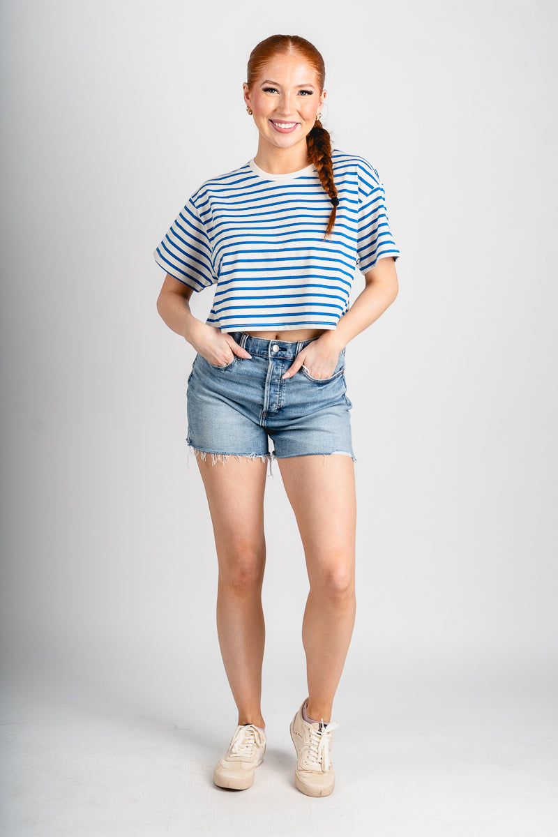 Daze bottom line high rise shorts dance floor