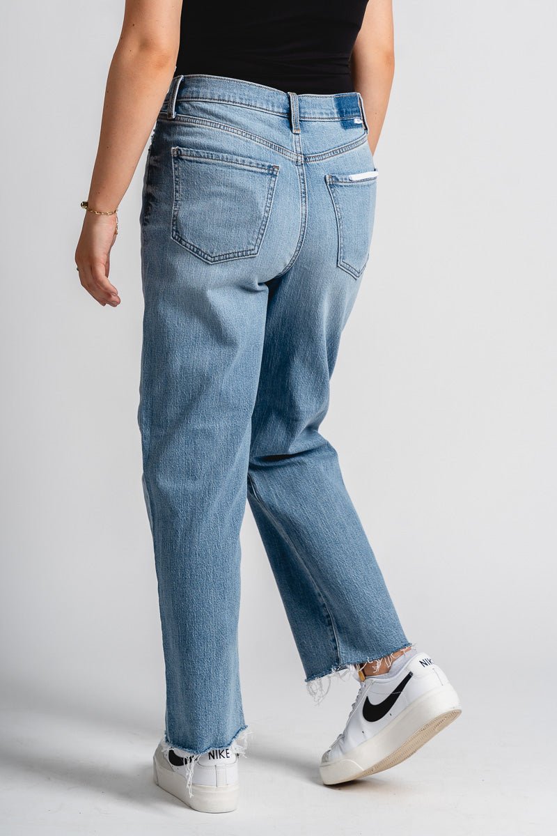 Daze Sundaze high rise straight jeans marina vintage - Affordable jeans - Unique Easter Style at Lush Fashion Lounge Boutique in Oklahoma