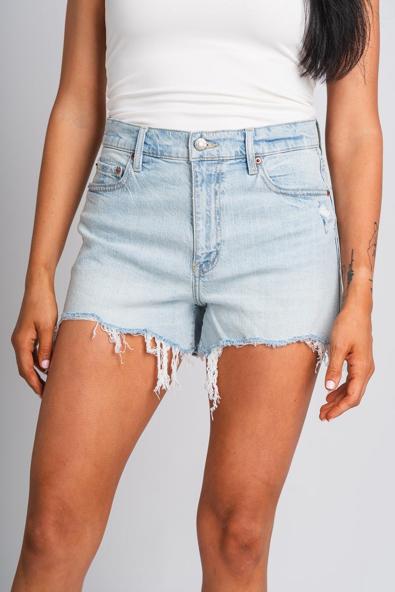 Daze troublemaker high rise shorts gifted vintage - Trendy Shorts - Fashion Shorts at Lush Fashion Lounge Boutique in Oklahoma City