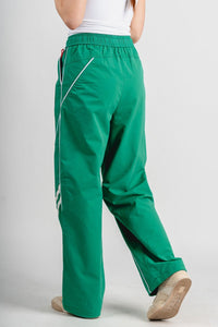 Drawstring track pants green | Lush Fashion Lounge: women's boutique pants, boutique women's pants, affordable boutique pants, women's fashion pants