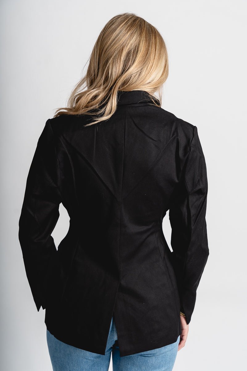 Shelly blazer black