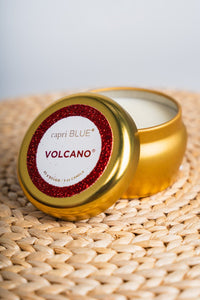 Capri Blue glam mini tin candle volcano 3oz - Trendy Candles and Scents at Lush Fashion Lounge Boutique in Oklahoma City