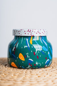 Capri Blue pattern play candle volcano 8oz - Trendy Candles and Scents at Lush Fashion Lounge Boutique in Oklahoma City