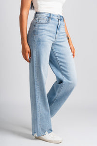 Hidden Logan high rise dad jeans light blue | Lush Fashion Lounge: boutique women's jeans, fashion jeans for women, affordable fashion jeans, cute boutique jeans