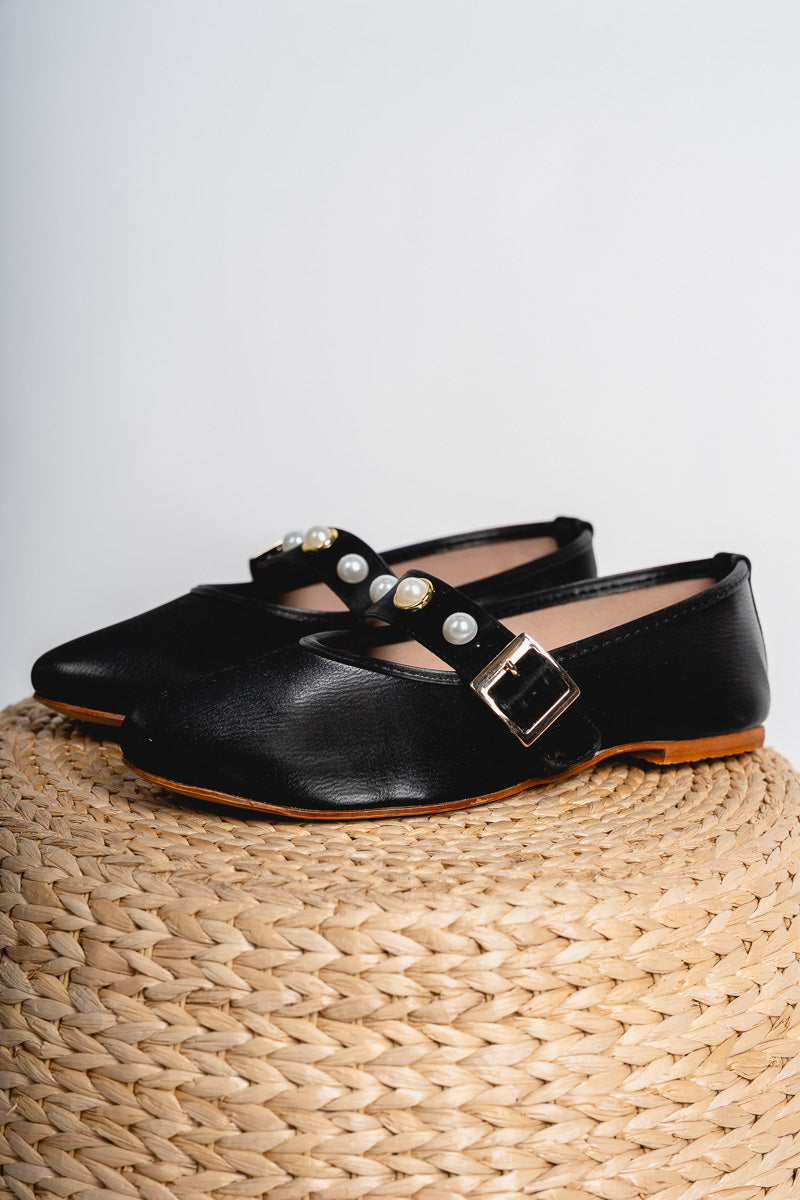 Nyra ballet flats black - Cute Shoes - Trendy Shoes at Lush Fashion Lounge Boutique in Oklahoma City