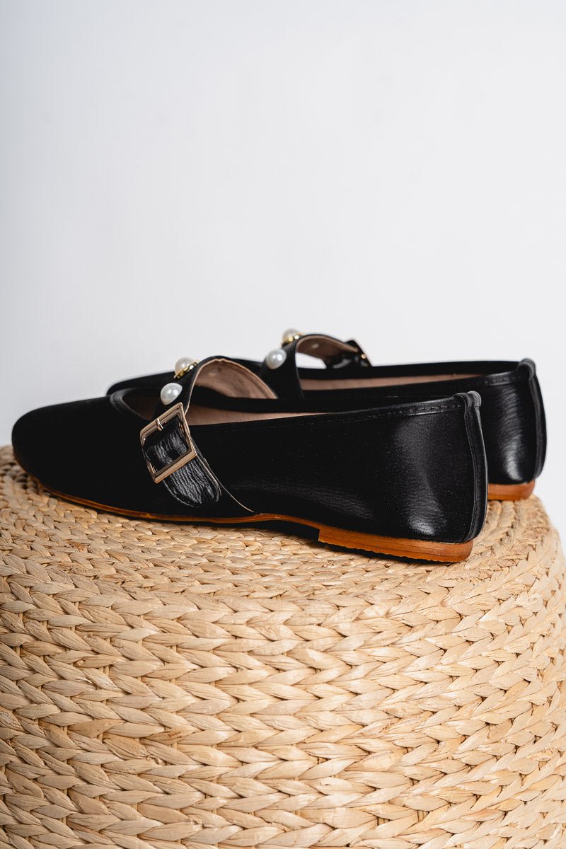 Nyra ballet flats black - Affordable Shoes - Boutique Shoes at Lush Fashion Lounge Boutique in Oklahoma City